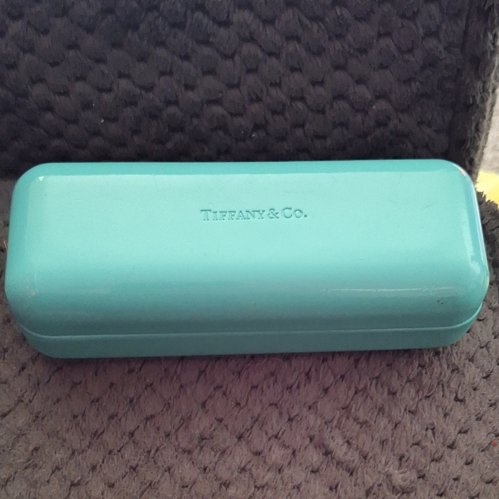 Tiffany & Co. Blue Eyeglass Case